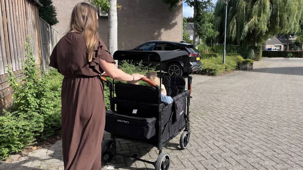 Een wandeling met de bolderkar